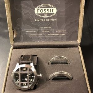 Limited edition fossil explorer watch